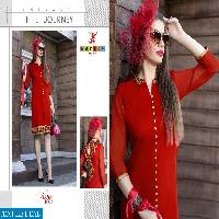 kersom vivo Wholesale kora Silk Ready made kurtis